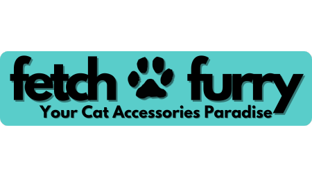 Fetch & Furry Footer-Logo with slogan: Your Cat Accessories Paradise